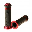 Red Anodized Aluminum & Rubber Grip Set G01-1005